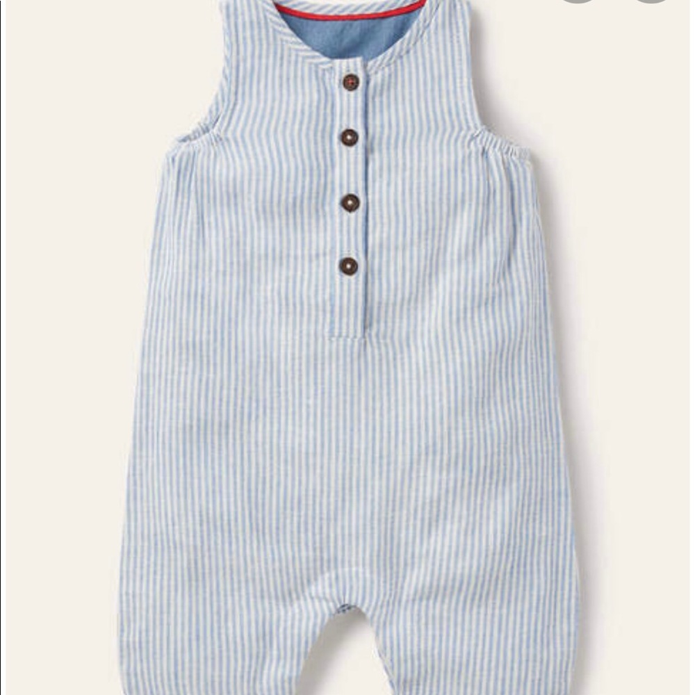 Baby Boden 0-3 month romper